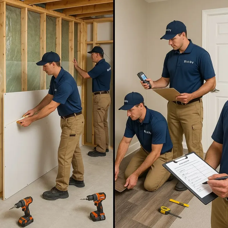 Repairs and Reconstruction process in Landen, OH