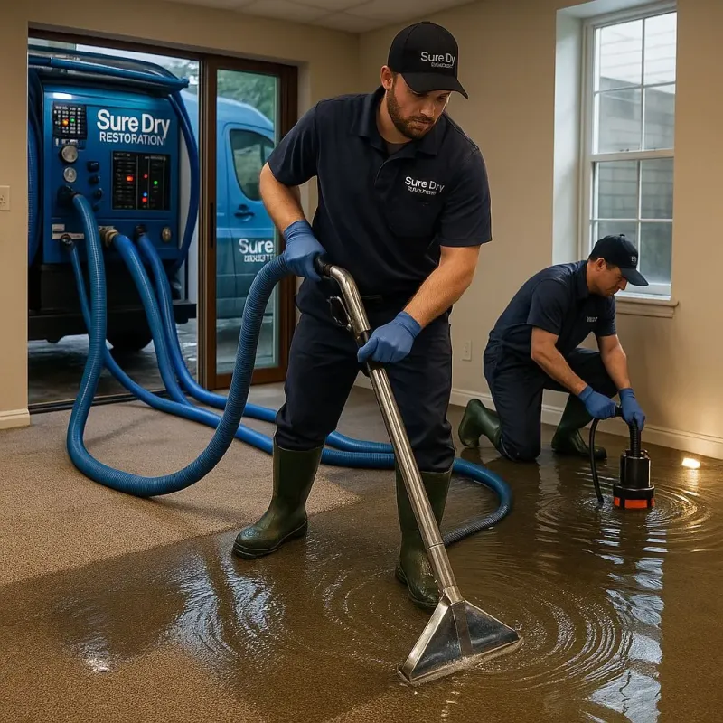 Water Extraction and Removal process in Landen, OH